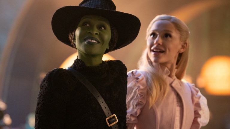 Cynthia Erivo and Ariana Grande in Wicked