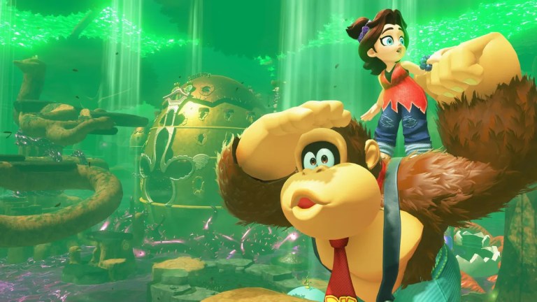 Pauline and DK in Donkey Kong Bananza