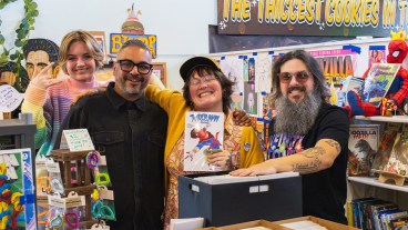 The staff of Cabrillo Beach Curiosities.