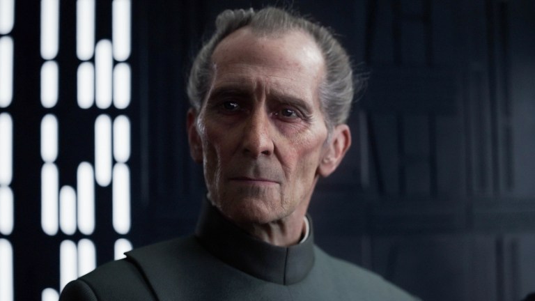 Grand Moff Tarkin in Rogue One: A Star Wars Story