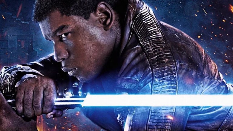 John Boyega in Star Wars The Force Awakens Poster