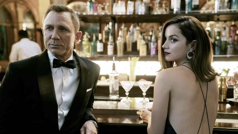 Daniel Craig and Ana de Armas in No Time to Die