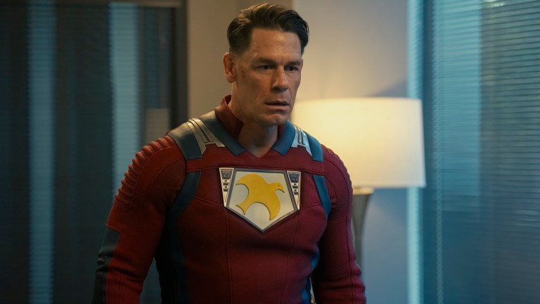 John Cena as Peacemaker in Peacemaker season 2.