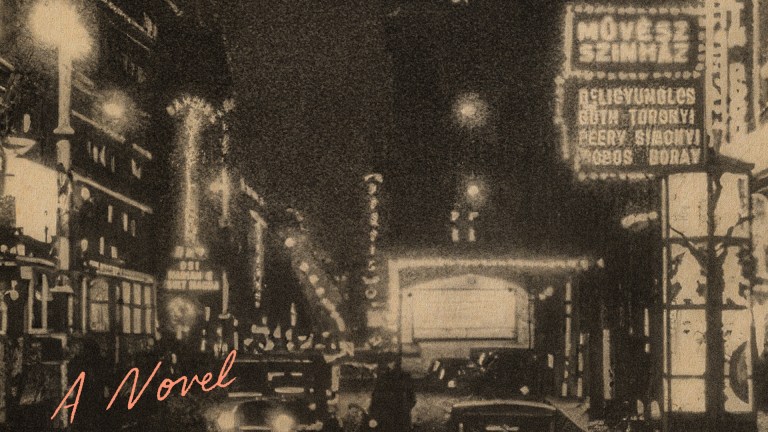 The cover of Thomas Pynchon's novel Shadow Ticket, which features a sepia-toned photo of 1930s Chicago.