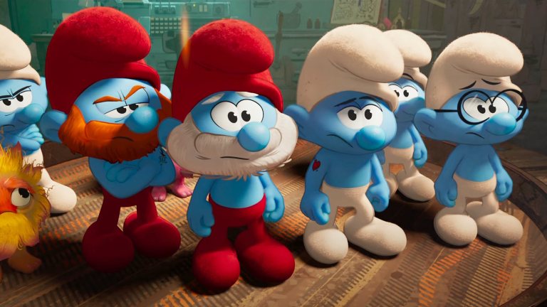 Papa Smurf in 2025 Movie