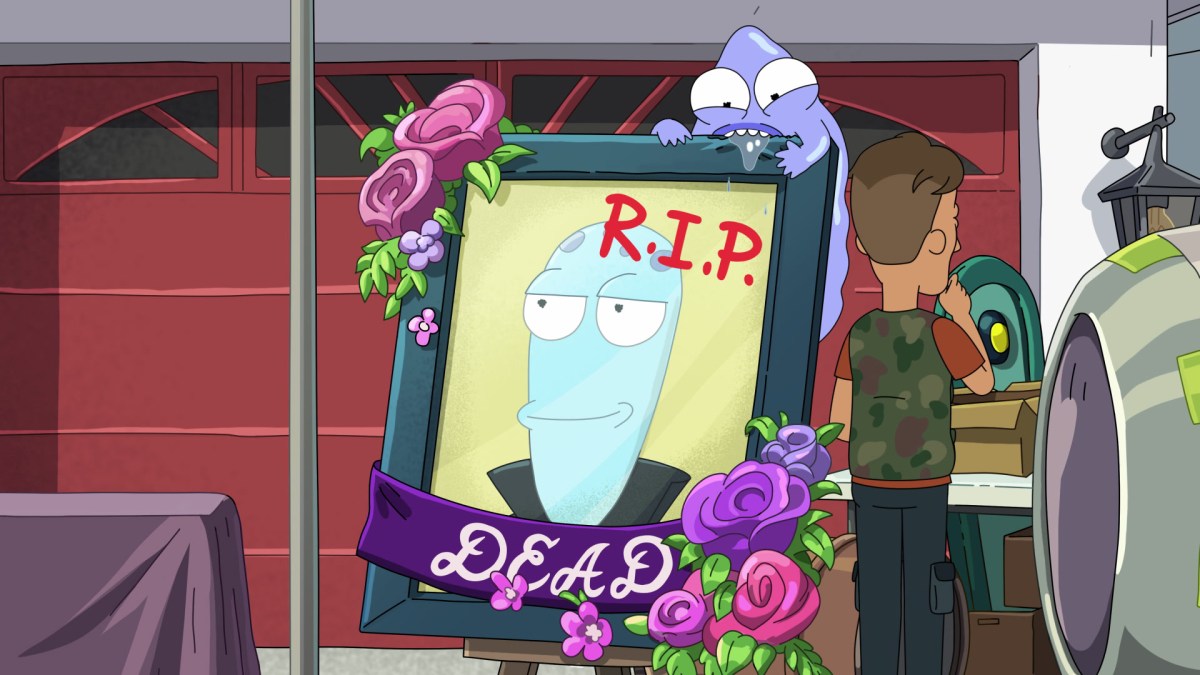 SOLAR OPPOSITES - “The Eternal Sleep Sack” - The Solar Opposites are broke so they have a sci-fi estate sale where they accidentally sell Korvo. (Disney)