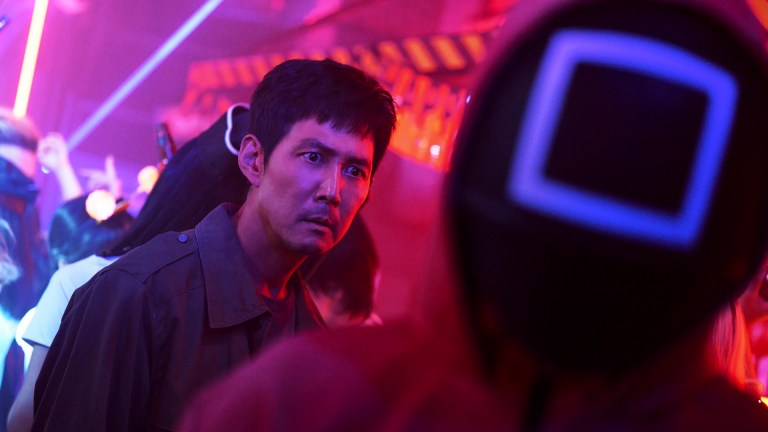 Lee Jung-jae as Seong Gi-hun in Squid Game season 2.