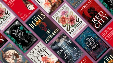 Collage of new fantasy book covers including The Devils by Joe Abercrombie and Red City by Marie Lu