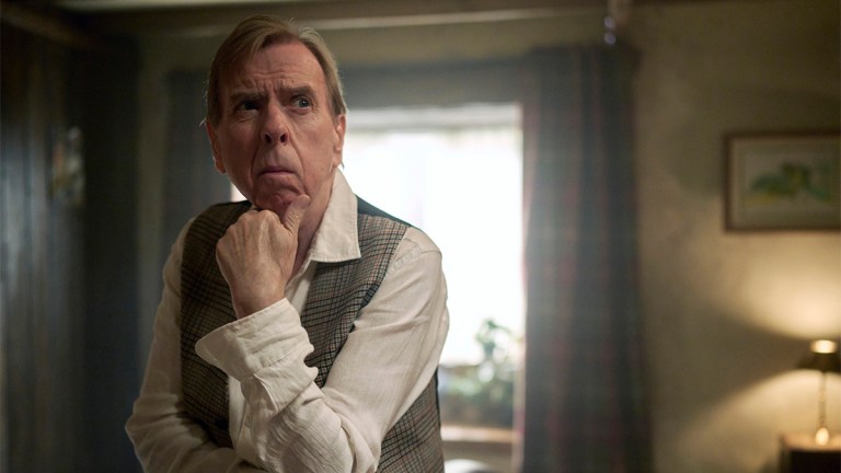 Timothy Spall looking pensive in BBC crime comedy Death Valley