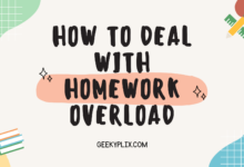 How To Deal With Homework Overload