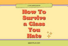 How To Survive a Class You Hate